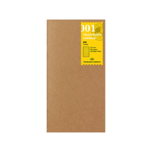 Traveler's Company Notebook Refill 001 - Lined - Regular Size