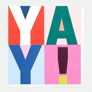 Card Greeting Cards Of All Types: Greeting Card - YAH!