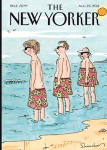 Greeting Card -  New Yorker At the Beach