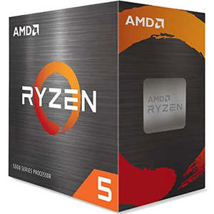AMD Ryzen 5 5500 6 Core AM4 CPU No GPU with Wraith Stealth Cooler