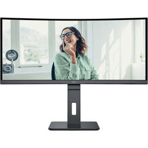 AOC CU34P3CV 34" Curved 3440x1440 4ms HDMI DP USB 100Hz Monitor