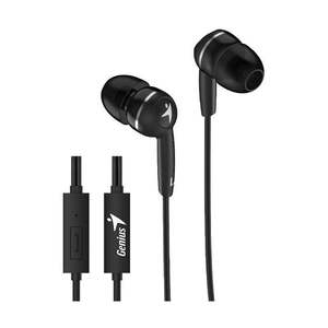 Genius HS-M320 Black In-Earphones with Inline Mic