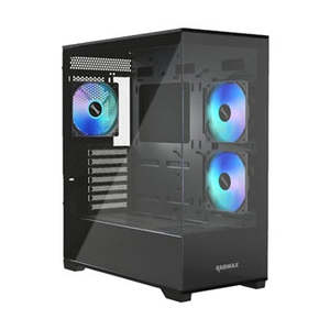 Raidmax i801 ATX Mid-Tower Case Tempered Glass Black with ARGB