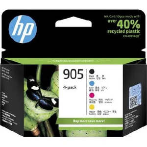 HP 905 CMYK Ink Cartridge Combo 4-Pack