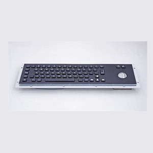 Inputel Stainless Steel Keyboard + Trackball  KB001 ~ USB