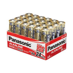 Panasonic: Panasonic AA Alkaline Battery 24 Pack