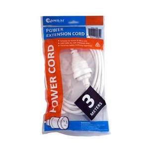 Sansai: Sansai Power Extension Lead - 3 Meter