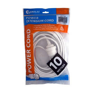 Sansai: Sansai Power Extension Lead - 10 Meter