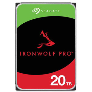 Seagate: Seagate IronWolf Pro 20TB SATA 3.5" 7200RPM 256MB NAS HDD 5Yr Wty