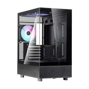 Silverstone: SilverStone LD04 MATX Black Mid Tower Case