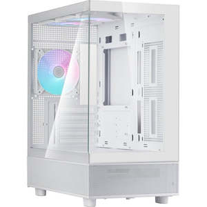 SilverStone LD04 MATX White Mid Tower Case