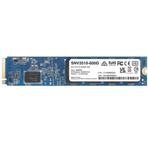 Synology: Synology SNV3510 800GB M.2 NVMe SSD for NAS