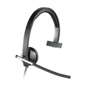 Audio Headphones: Logitech H650e USB Mono Headset w/ Pro-Quality Audio Business