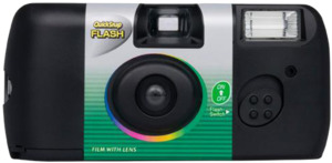 Photo Video: Fujifilm QuickSnap Flash 400 Single Use 35mm Film Camera