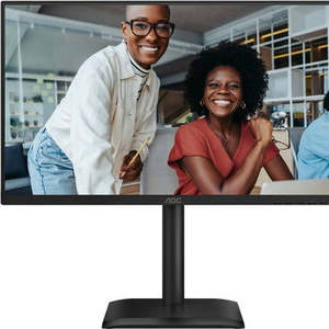 AOC 24E4UJ 24" IPS 1920x1080 VGA HDMI DP Spkrs Height Adjust 5yr wty