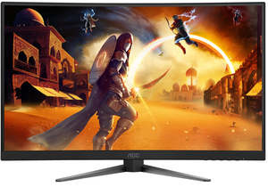AOC CQ27G4 27" Curved 2560x1440 QHD 1ms HDMI DP 260Hz Ergo Monitor