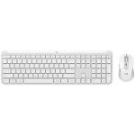 Logitech MK950 Performance Wireless Keyboard and Mouse - Off-White