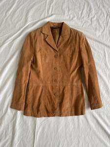 Suede jacket: Size S