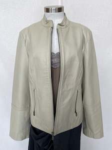 Capture leather jacket: Size 16