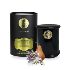 Wellbeing: Surmanti Pear and Passionflower Soya Candle
