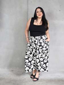 Sale 1: Venice Pants 7/8th - Cream Blossom