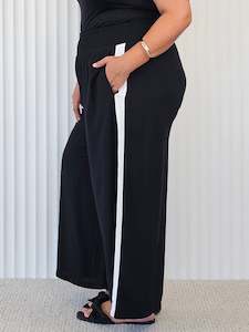 Resort Pant - White Stripe