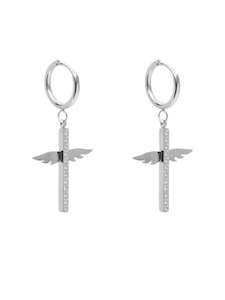 Antler Winged Elegance Earring