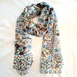 Silk Scarf - Floral
