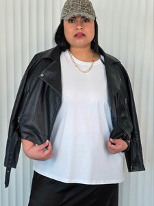 T Shirts: Boxy Tee - White