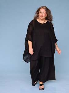 Oversized Box Top - Black