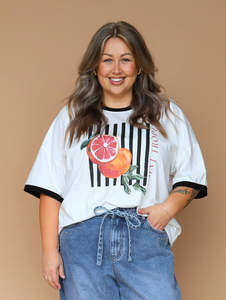 Tops: Graphic Tee - St Tropez