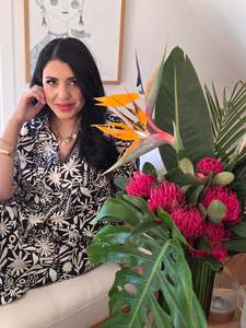 Tops: Raffles Shirt - Beach Vacay Black