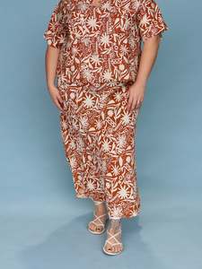 Jessica Bias Skirt - Beach Vacay Tan