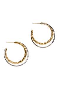 Earrings: Francia Earring - Hoop Mix