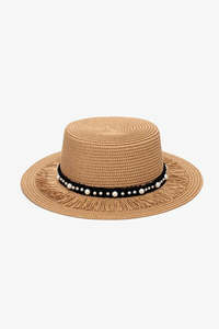 Pearl Boater Hat