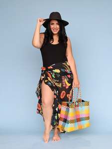 All: Cabana Sarong - Black
