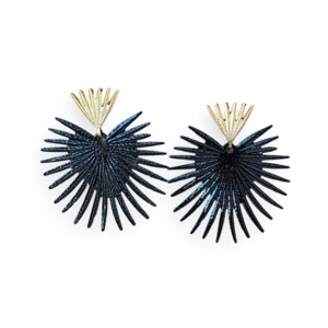 Jewellery 1: Black Sunburst Earring