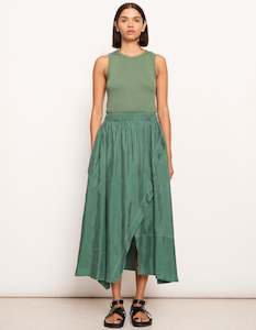 POL Vault Wrap Skirt Green