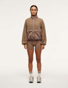 Jackets Coats: PE Nation Technique Quilt Jacket Fossil