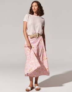 Skirts: POL Sara Skirt - Print