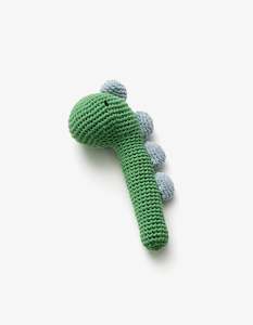 Over The Dandelions Crochet Dinosaur Rattle