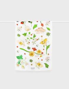 Lettuce Tea Towel Vintage Wallpaper