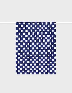 Lettuce Tea towel Hand Drawn Checkers