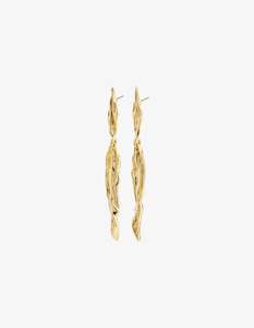 Pilgrim Feel Recycled Earrings - Gold Plated
