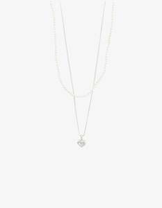 Pilgrim Arlet Necklace Silver Plated