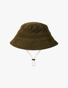 Hats: Nature Baby Bucket Sunhat Cord Herb
