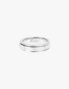 Rings: By Charlotte I am Loved Spinning Meditation Ring Silver