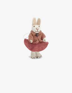 Ornaments: En Gry & Sif Small bunny With Skirt & Jacket