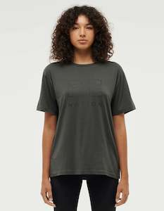 P E Nation: PE Nation Heads Up SS Tee Dark Shadow