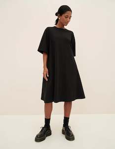 Dresses: Kowtow Silhouette Dress Black